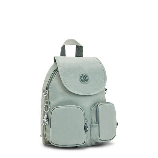 Kipling Firefly Up Convertible Backpacks Tender Sage | CA 1576IL